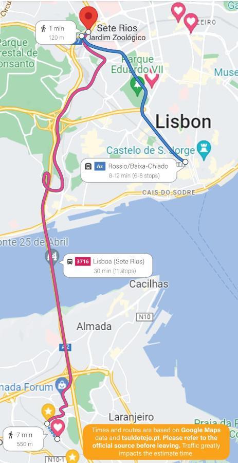 Alecrim D'Estepe Almada Buitenkant foto
